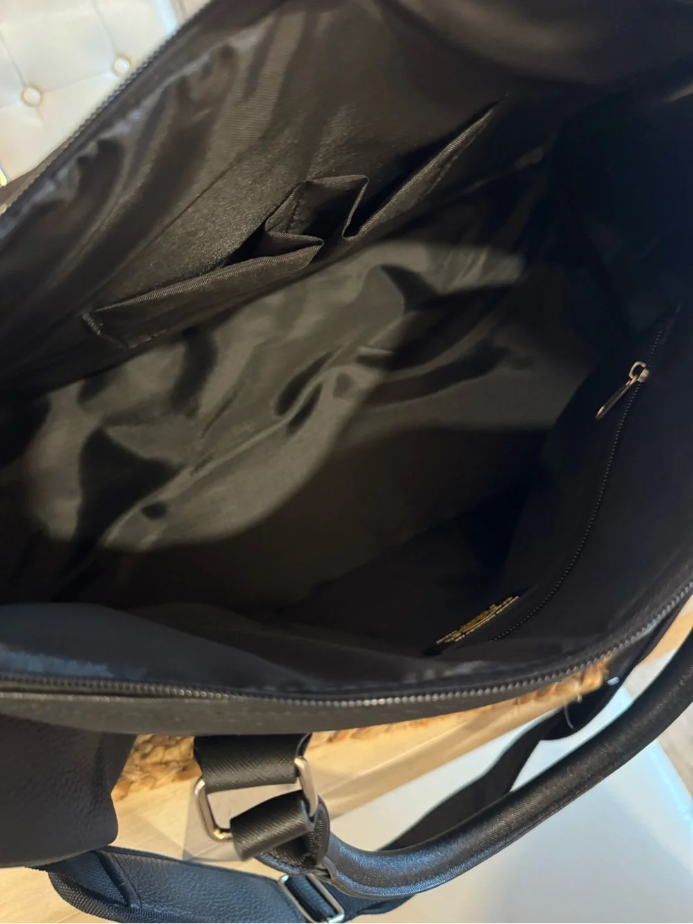 NWT! LUCAS LUGGAGE x HARD ROCK HOTEL CASINO Black Pebbled Weekender Travel Bag